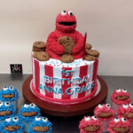 Elmo - birthday cakes